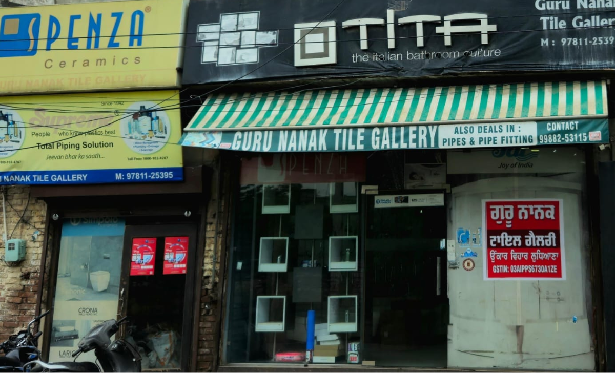 Spenza Ceramics Guru Nanak Tile Gallery