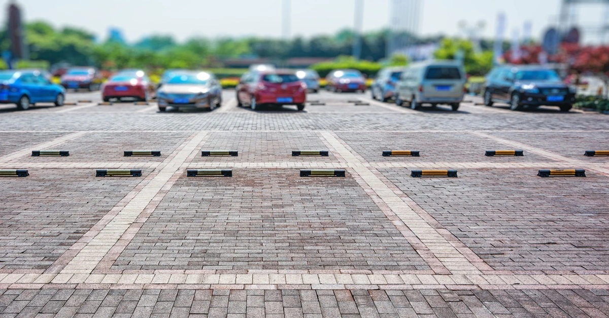 Car parking tiles