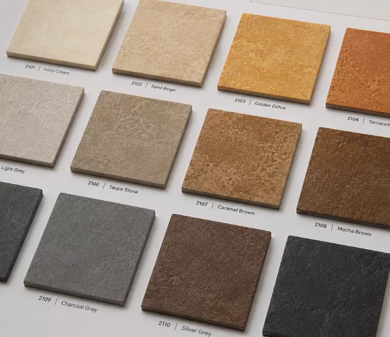 different tiles