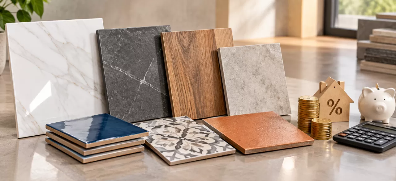 What Are The Costs Of Different Types Of Tiles in India?