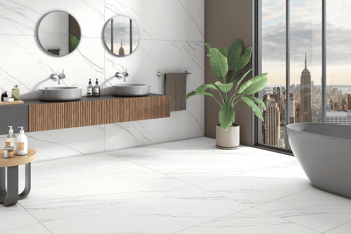 CARVING  LILAC WHITE GRANDE