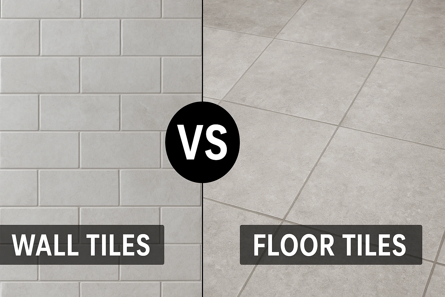Wall Tiles VS Floor Tiles What’s The Difference