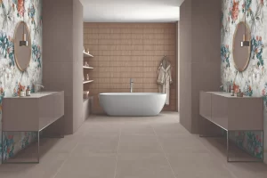 402 IVORY FLOWER AND PASTHAN GREY