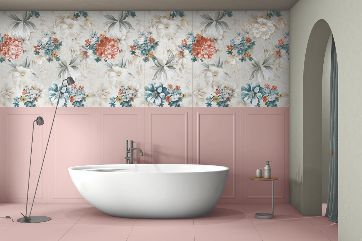 402 IVORY FLOWER AND TC PINK