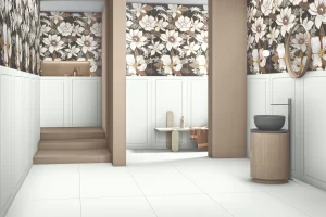 521 MOSAIC BLACK FLOWER AND TC WHITE