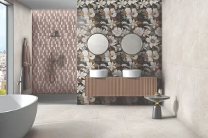 521 MOSAIC BLACK FLOWER AND LP DOVER GREY