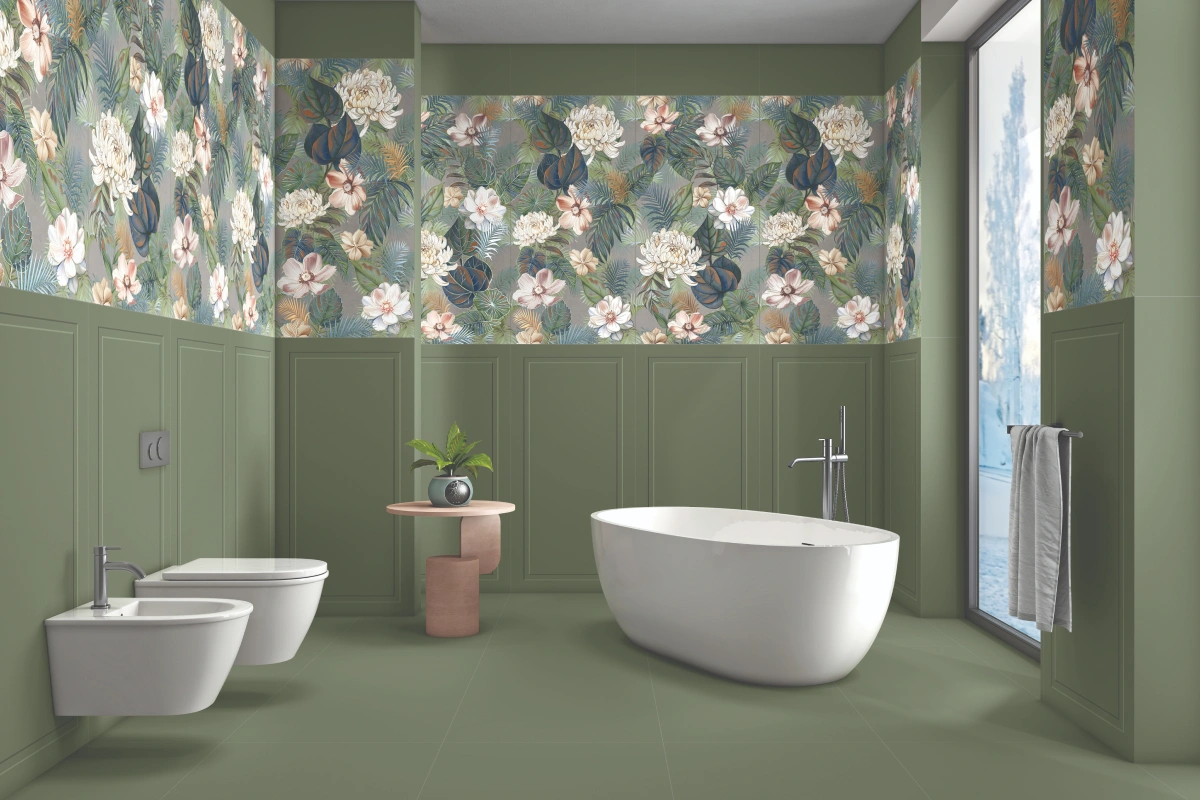 651 FLOWER AND TC LIGHT GREEN