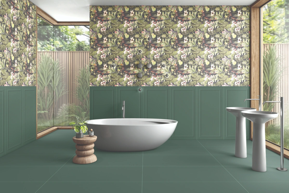 NATURAL BLOSSAM AND TC DARK GREEN