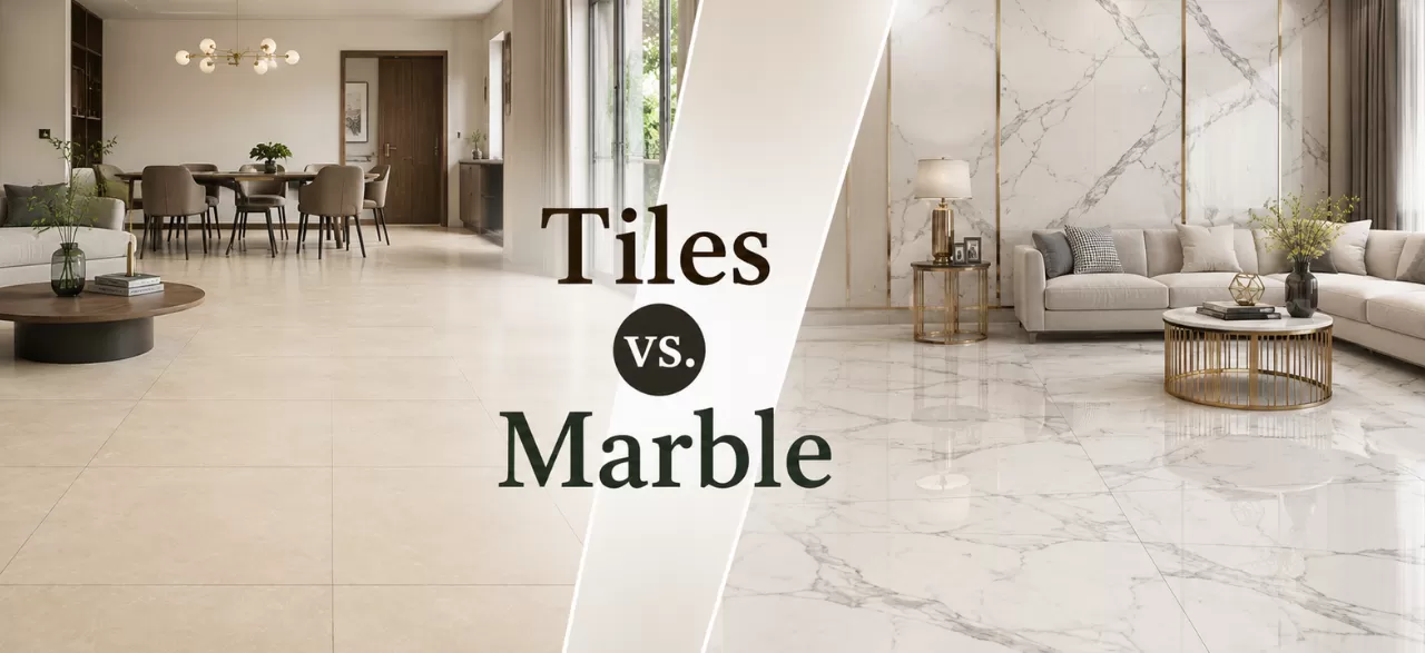 Tiles vs. Marble: Which Flooring Option Is Better For Modern Spaces?
