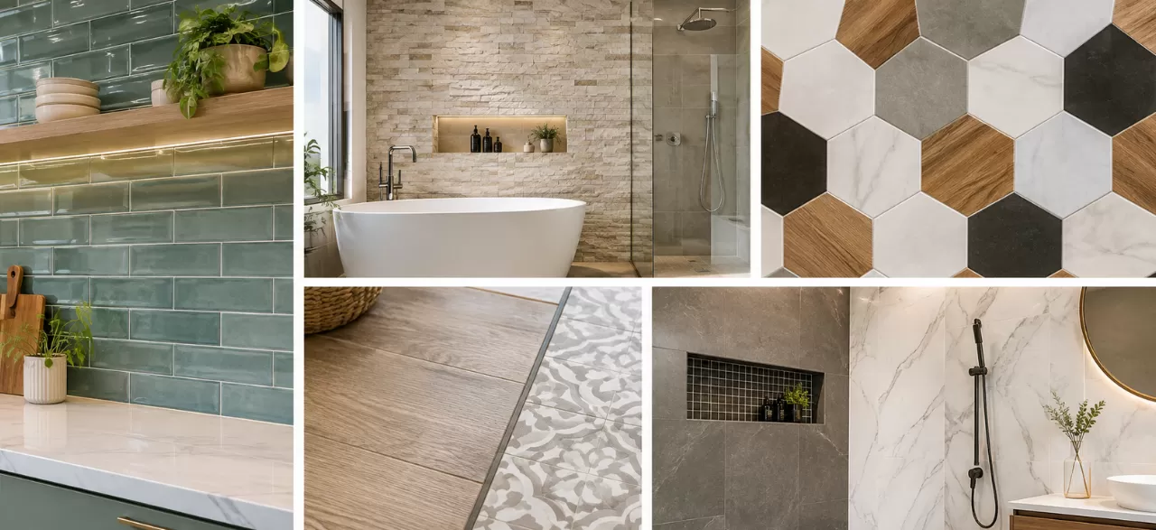 5 Tile Combination Ideas for Mixing and Matching Different Styles