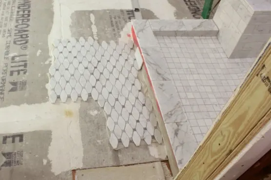 Tiles for uneven floors by Spenza Ceramics