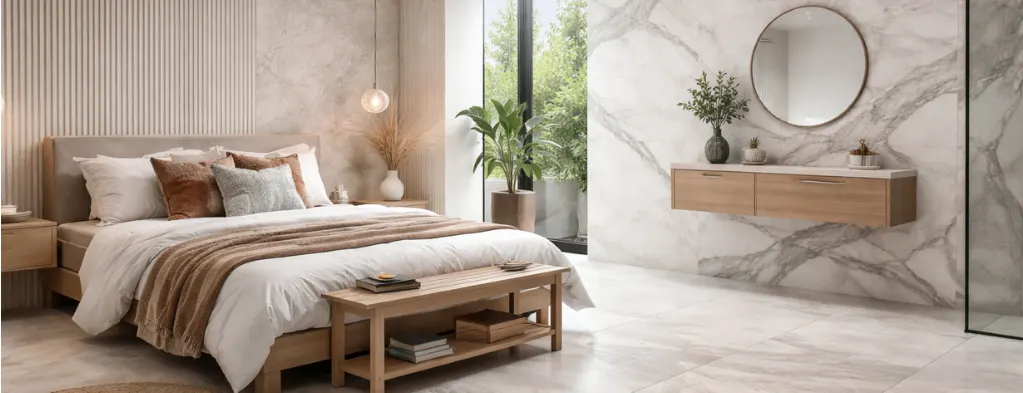 Modern Ideas for Bedroom Tile Designs for Floors and Walls