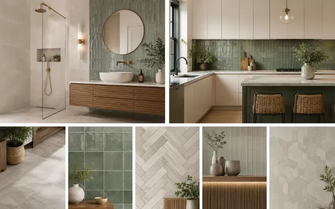 How Can You Combine Trendy and Timeless Tiles