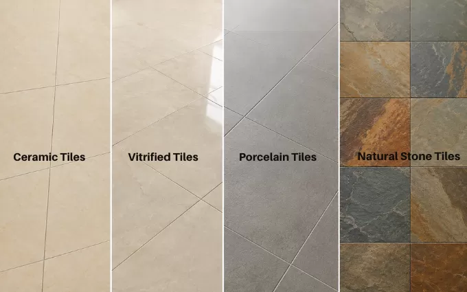 type of tiles