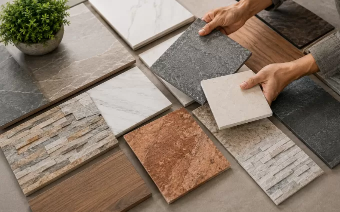 Different Front Tiles Design Ideas