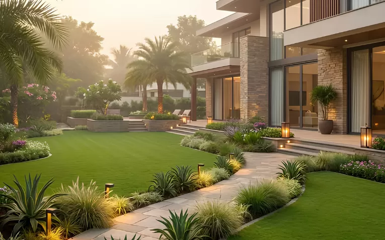 Ground floor house design with Small Plots