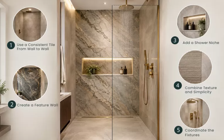 How Can You Make a Shower Look Luxurious With Tiles