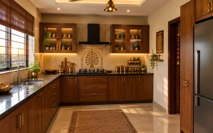 West Direction Kitchen as per Vastu