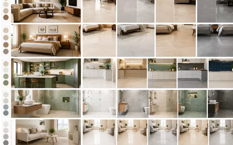 What Is the Best Tile Colour for Each Room