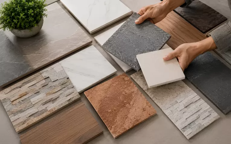 different tiles materials