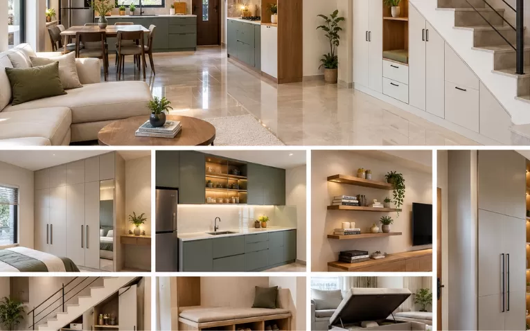 smart storage for ground floor home
