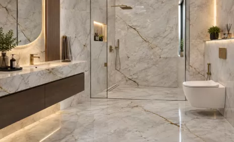 white marble for weashroom