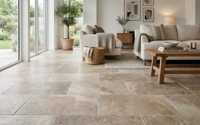 Natural Stone Best floor tiles for home_