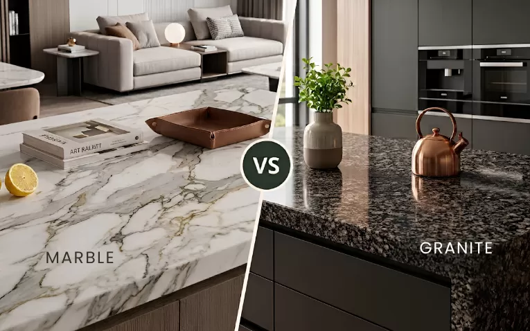_marble and granite for interior