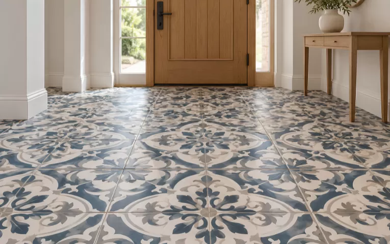 pattern tiles for entrance