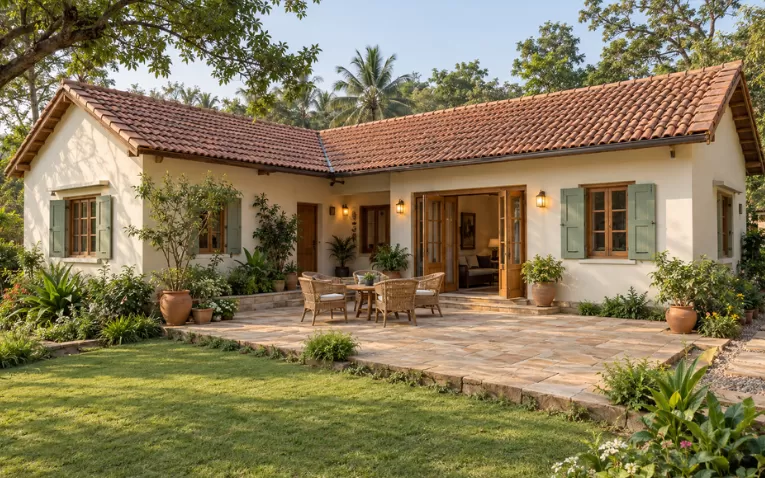simple house front design